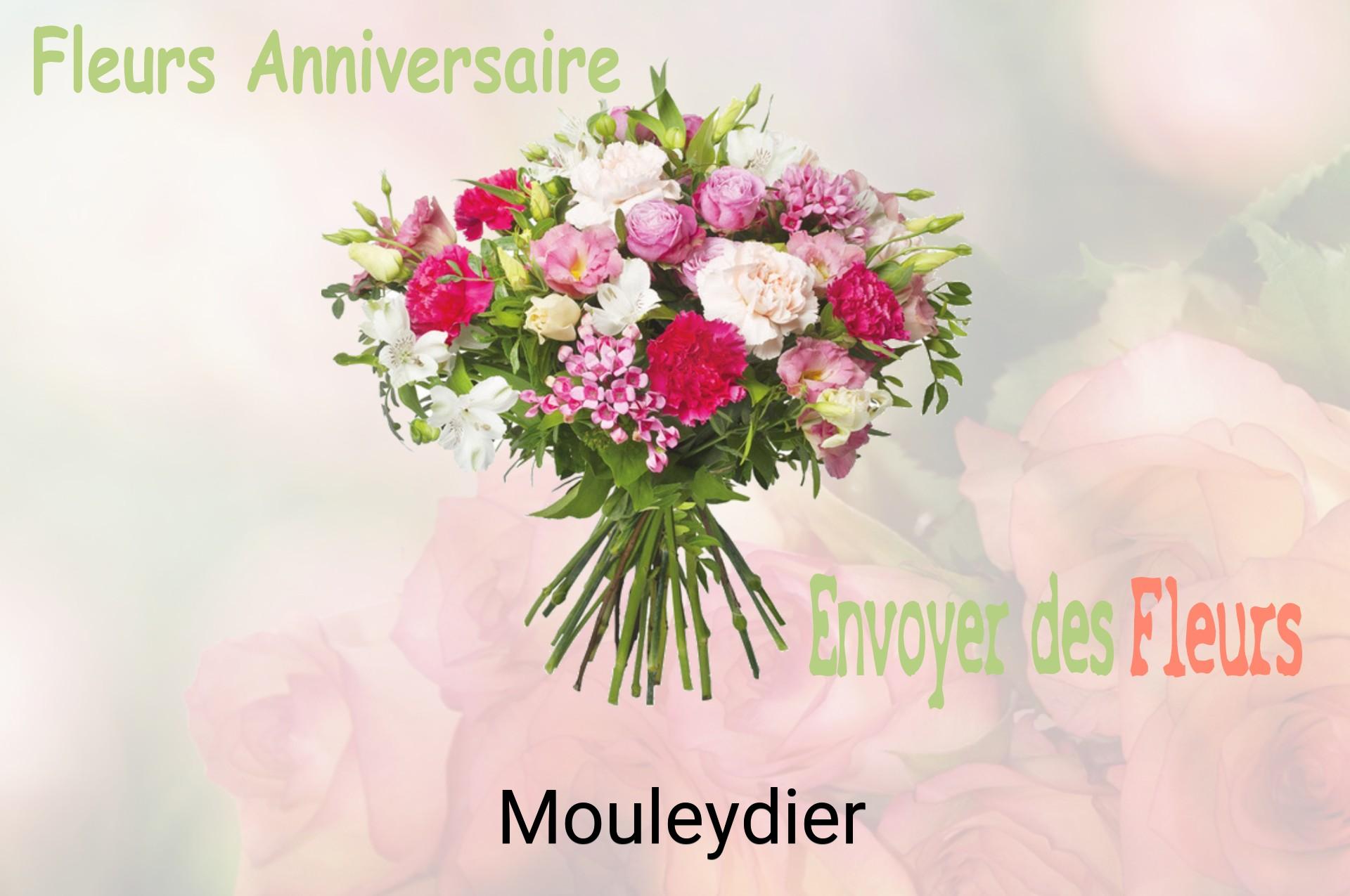 Bouquet de fleurs d’anniversaire livré à Mouleydier